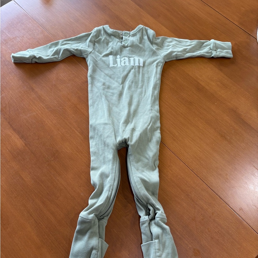Green Kids One Piece- Liam